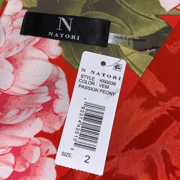 Natori Passion Peony Dress size 2 NWT - Picture 3 of 8